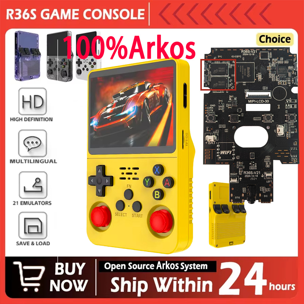 R36S New 100% Arkos System Ret - огляд і ціна Retro Gaming Kiosk