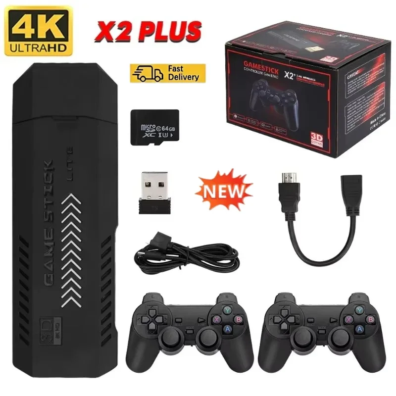 New X2Plus GD10 Pro 4K Game St - огляд і ціна Retro Gaming N64