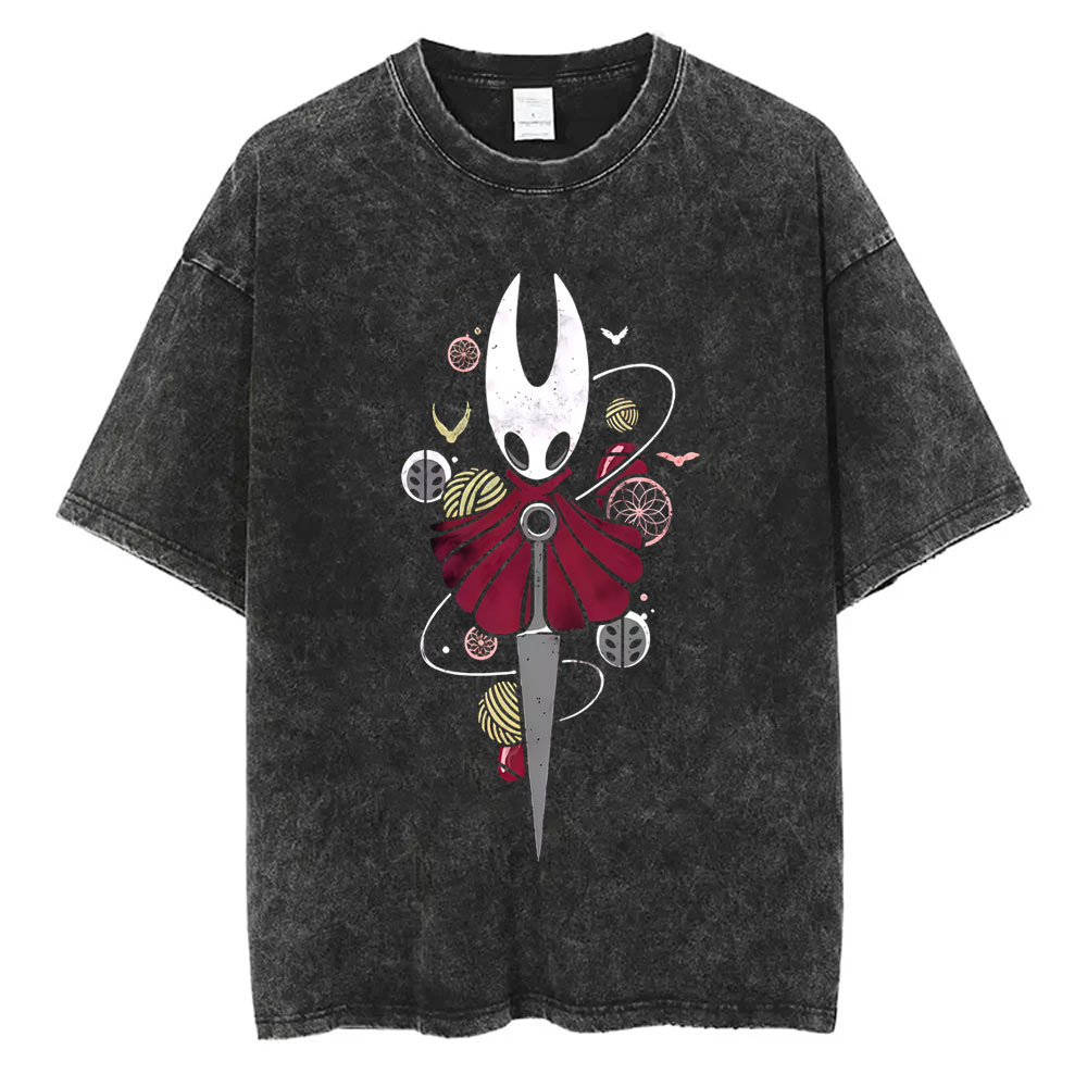Washed Vintage Game Hollow Kni - огляд і ціна Retro Gaming T Shirt