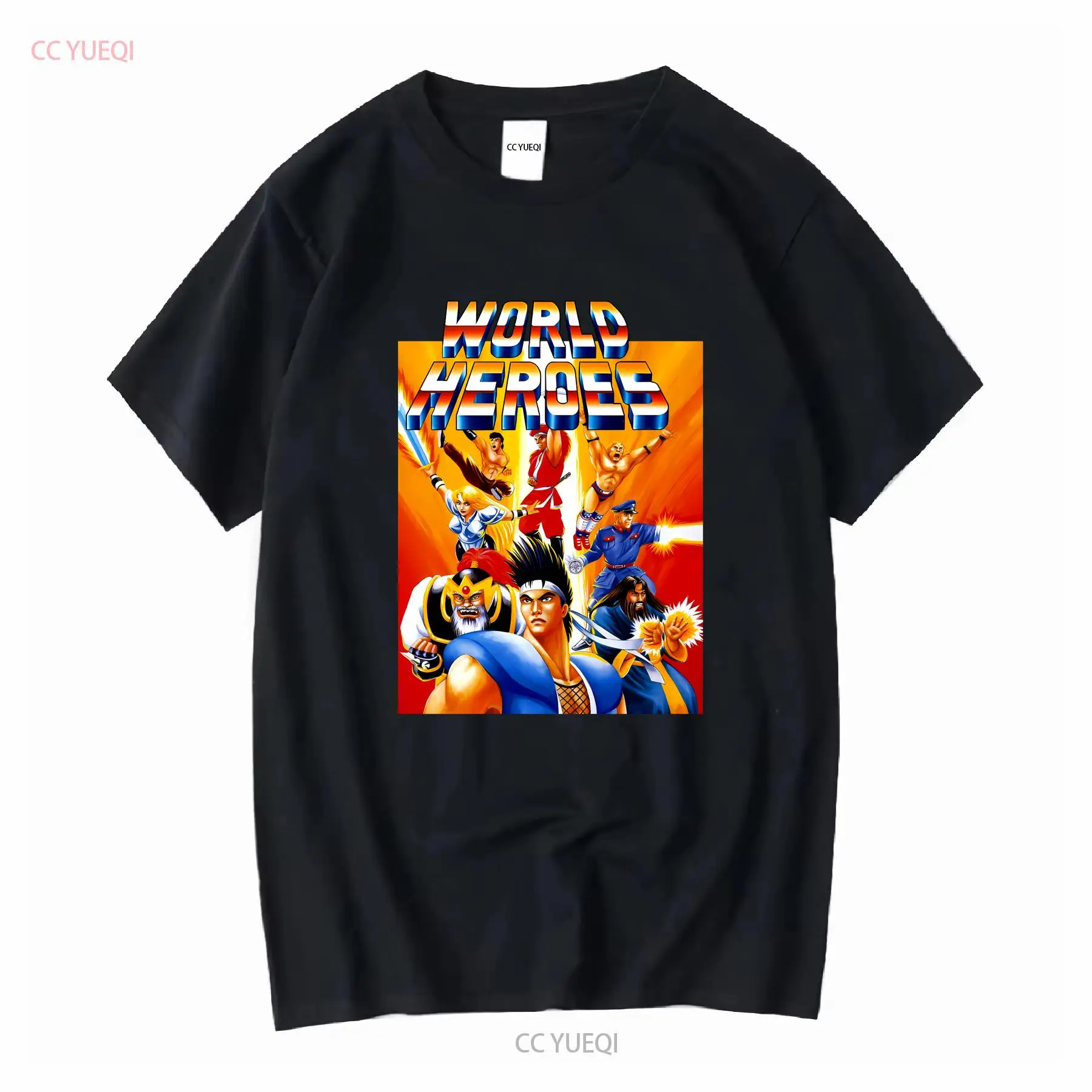 World Heroes Classic NEO GEO V - огляд і ціна Retro Gaming T Shirt